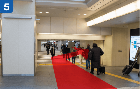 JR大阪駅中央口からの道順c-5