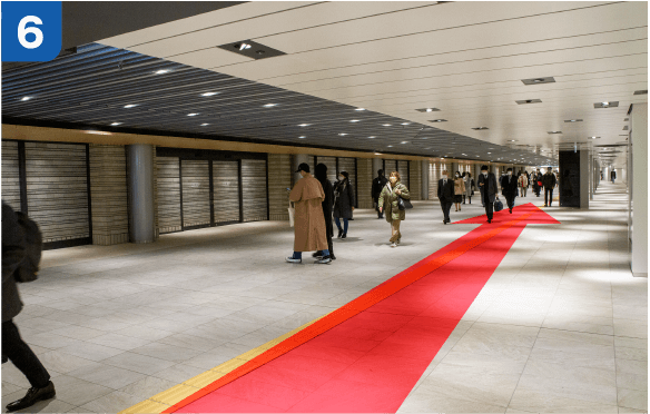 JR大阪駅中央口からの道順c-6