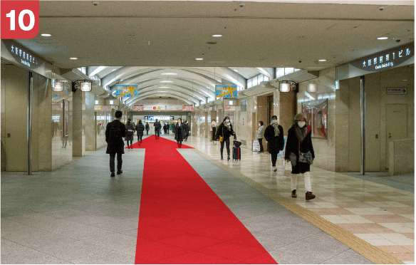 御堂筋線梅田駅南改札からの道順-10