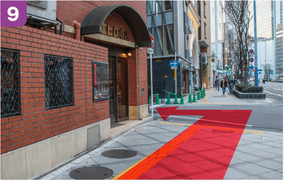 谷町線東梅田駅中央口からの道順a-9